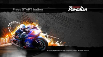 Burnout Paradise (USA) (En,Ja,Fr,De,Es,It) (v1.50) (Update) screen shot title